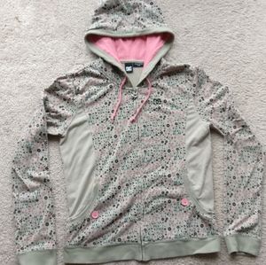 DC sz L Women's Zip hoodie